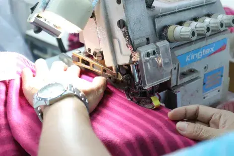 sewing process Thaipolyester